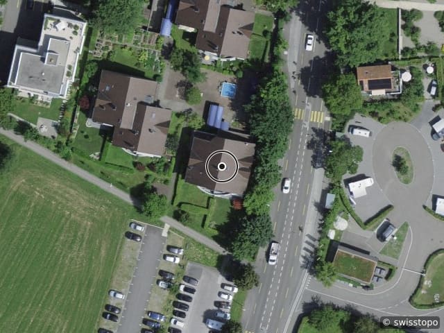 Luftbild Obermattweg 1B, Thun