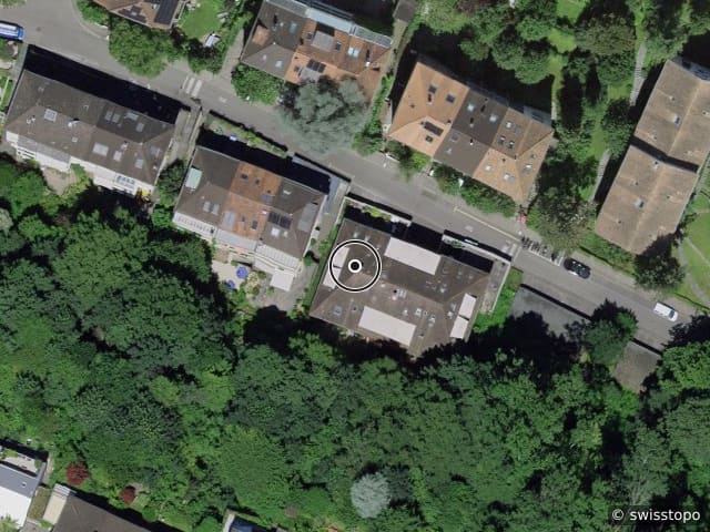 Luftbild Fürstensteinerstrasse 62, Basel