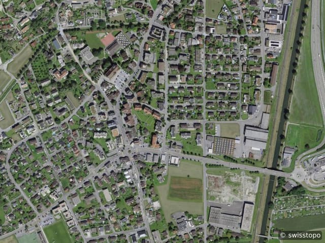 Luftbild Ort s Büchelweg 8, Au (SG)