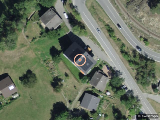 Luftbild Furkastrasse 89, Fiesch