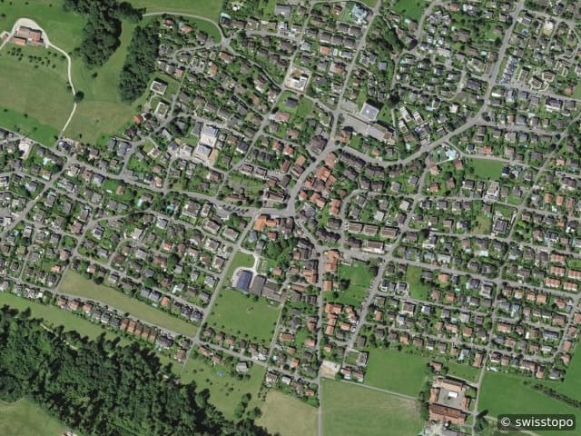 Luftbild Etagen im