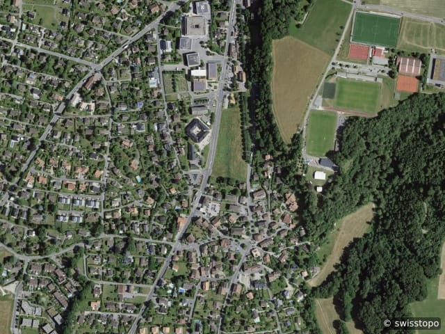 Luftbild Le Mont-sur-Lausanne