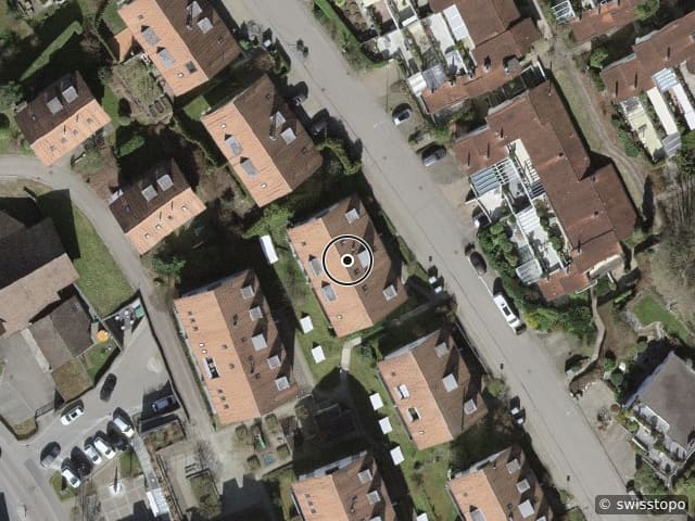Luftbild Rainstr. 86, Stallikon
