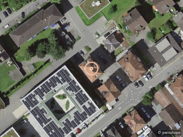 Luftbild Gerbestrasse 7, St. Gallen
