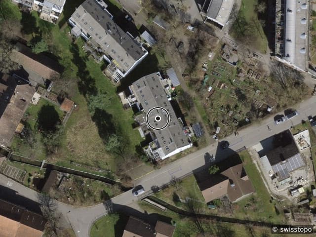 Luftbild Reismühleweg 45, Winterthur