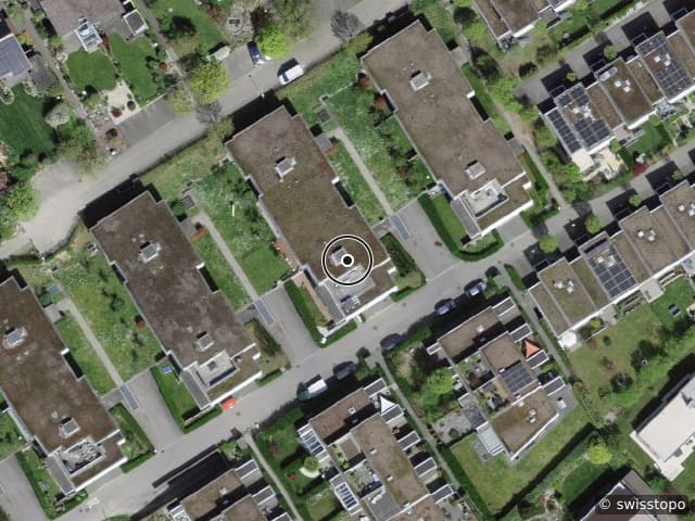 Luftbild Kleeweg 13, Gümligen