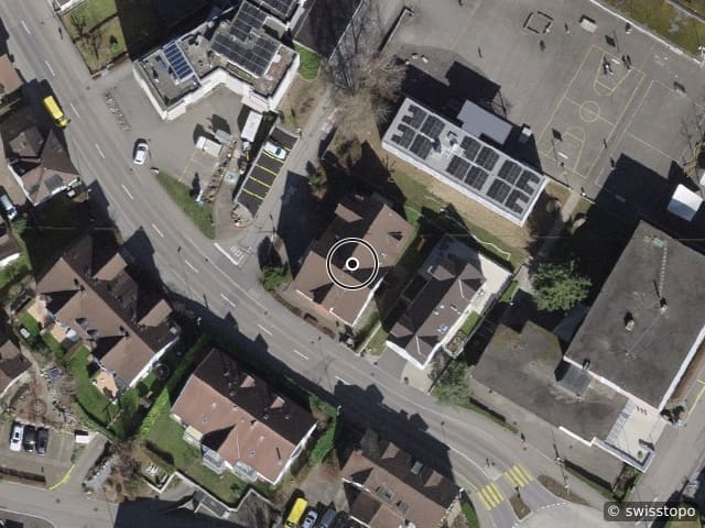Luftbild Ferrachstrasse 39, Rüti