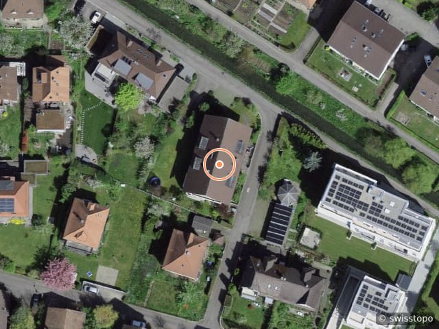 Luftbild Spalierweg 5, Burgdorf