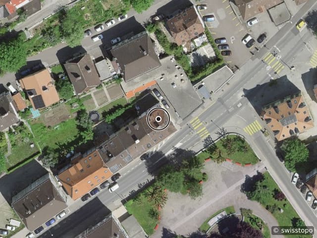 Luftbild Rue du Marais 12, Le Locle
