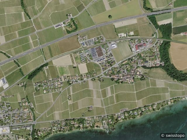 Luftbild Perroy