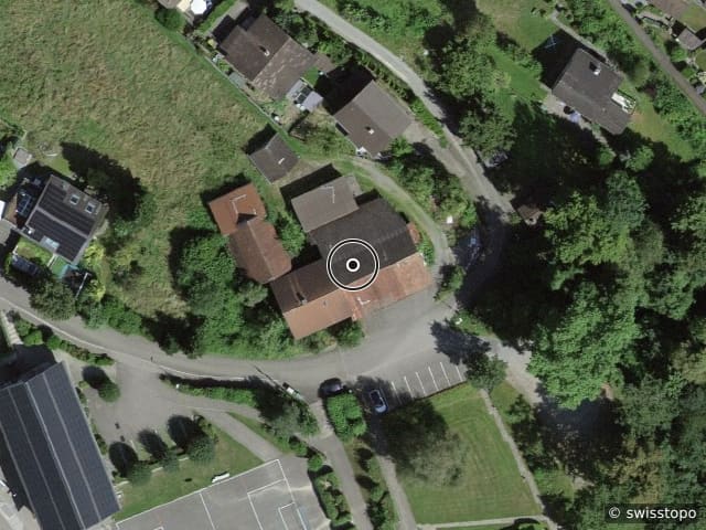 Luftbild Schulhausstrasse 7, Hermetschwil-Staffeln