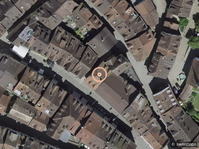 Luftbild Marktgasse 23, Bremgarten
