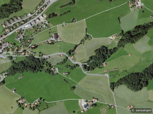 Luftbild Ort s Schachen 244, Wald (AR)