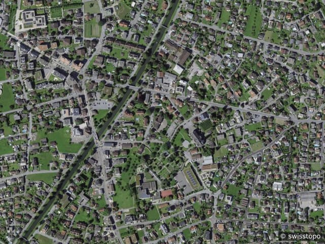 Luftbild Ort s Trattweg 3, Widnau