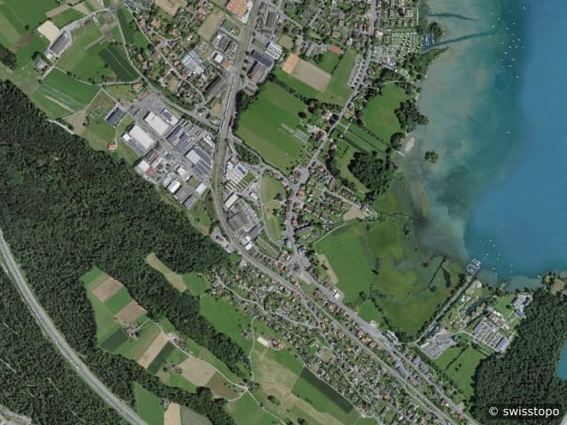 Vista aerea della posizione – 1073 Savigny