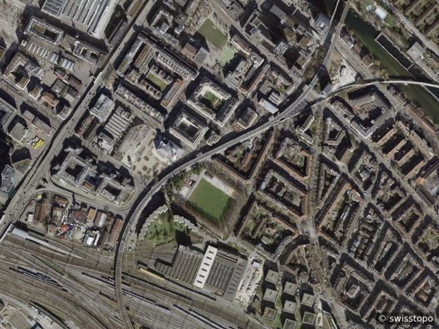 Luftbild Zürich
