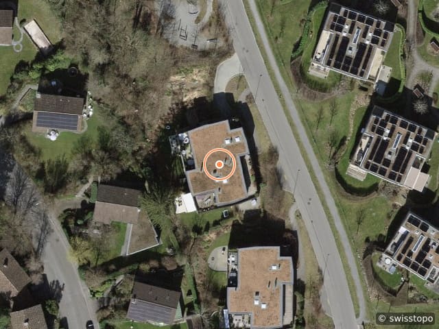 Luftbild Steinweidstrasse 7, Kilchberg