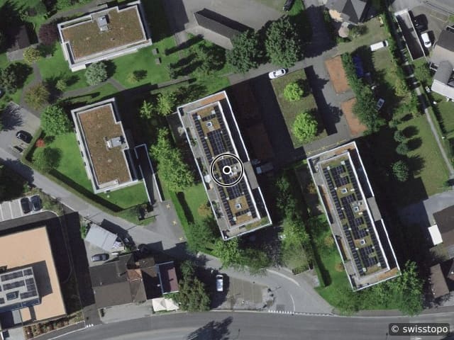 Luftbild Churerstrasse 59a, Altstätten SG