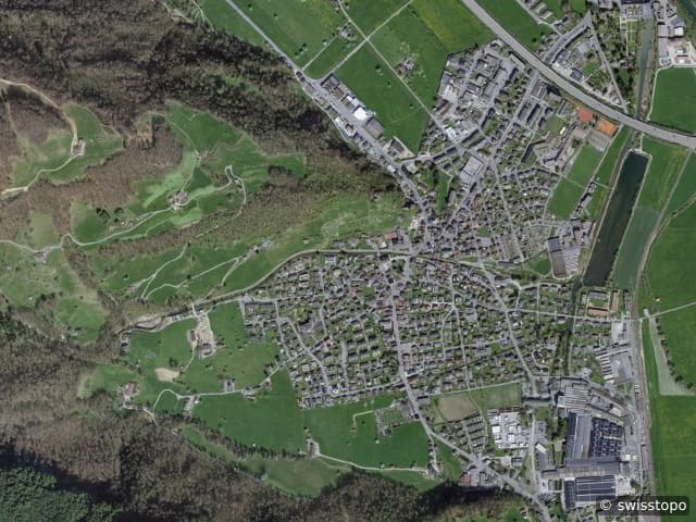 Luftbild Niederurnen