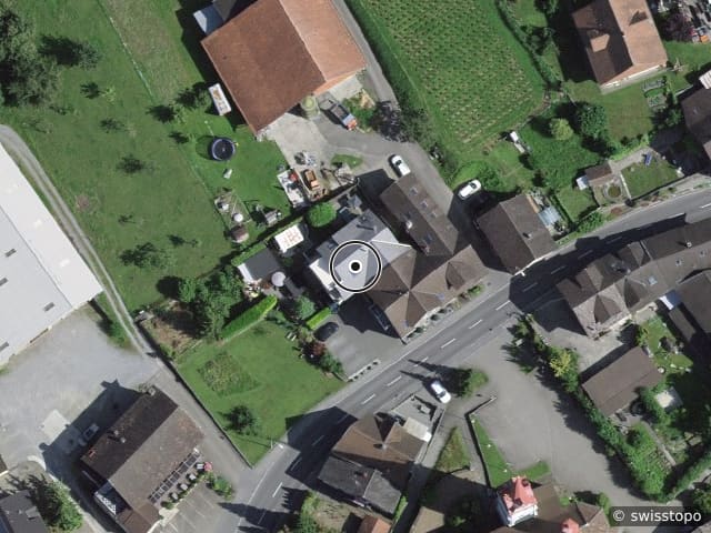 Aerial view of the location – Hauptstrasse 30a, 6277 Kleinwangen