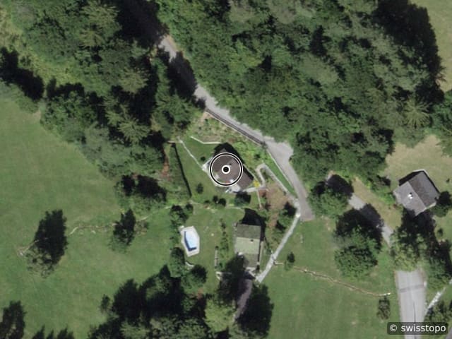 Aerial view of the location – Alpstrasse 60, 7402 Bonaduz
