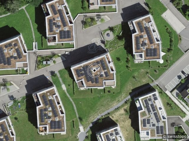 Luftbild Grundweg 13, Wil