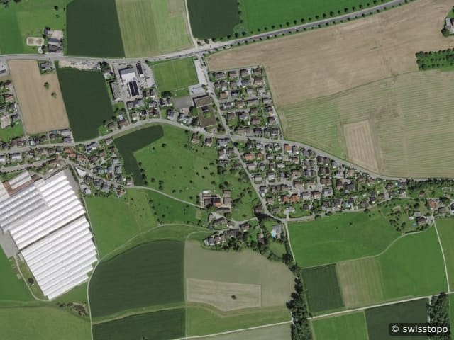 Luftbild Neufeldstrasse 3a, Züberwangen
