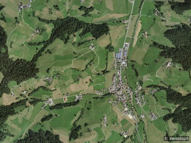 Luftbild: das Gebiet