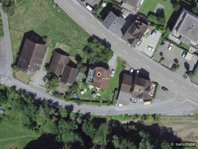 Luftbild Tramstrasse 26, Berneck