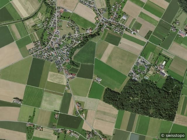 Vue aérienne de l’emplacement – Illighausen