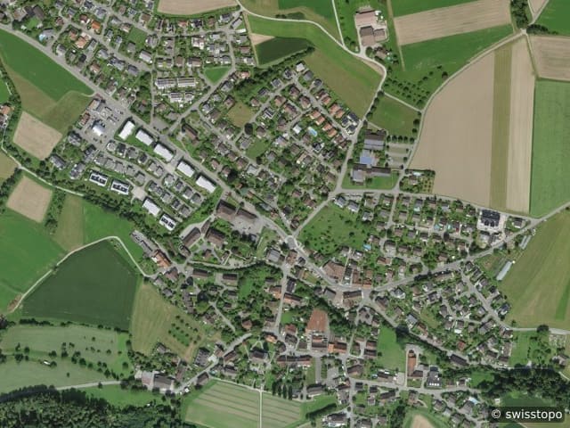 Luftbild der Lage – 8547 Gachnang