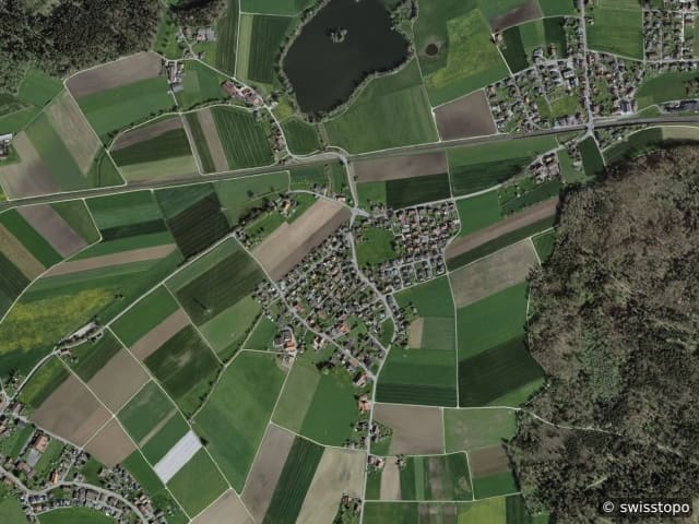 Luftbild Bolken