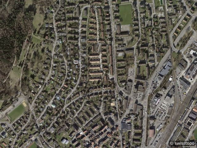 Luftbild: das Gebiet
