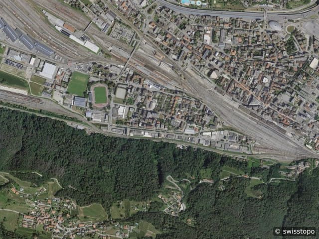 Luftbild Chiasso