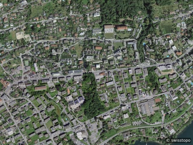 Luftbild der Lage – 6648 Minusio