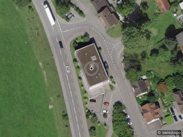 Luftbild Bahnhofstrasse 19, Sulgen