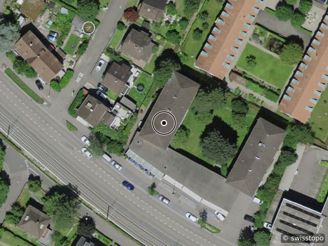 Luftbild St. Jakob-Strasse 118, Muttenz