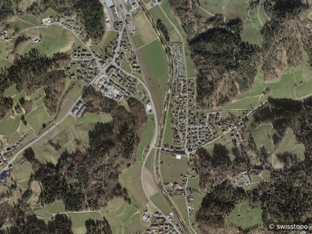 Luftbild Saland