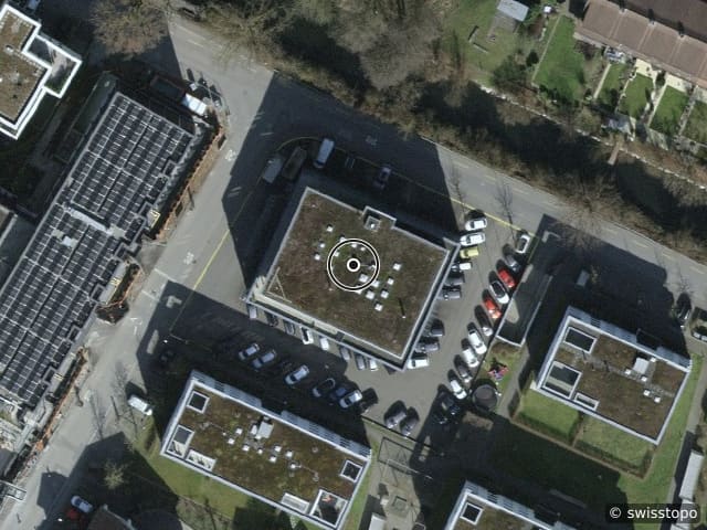 Luftbild Frauentalstrasse 3, Cham