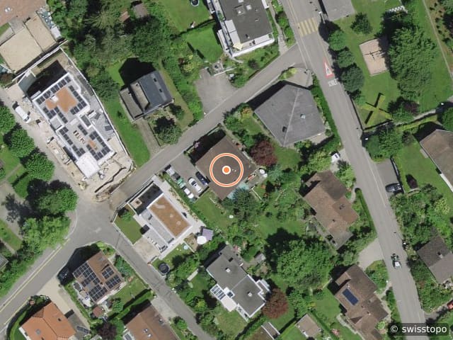 Luftbild Steigstrasse 28, Oberrohrdorf