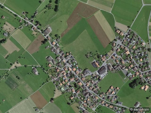 Luftbild der Lage – 3647 Einzigartige