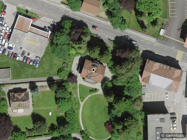 Luftbild Avenue des Alpes 16, Ste-Croix
