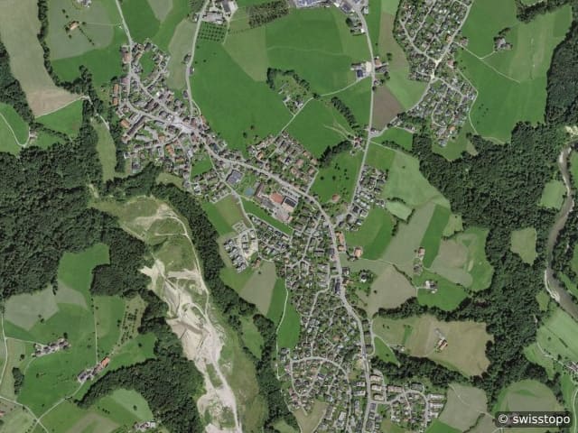 Luftbild Engelburg