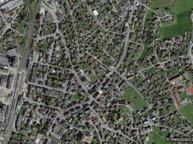 Vista aerea della posizione – 3360 Herzogenbuchsee