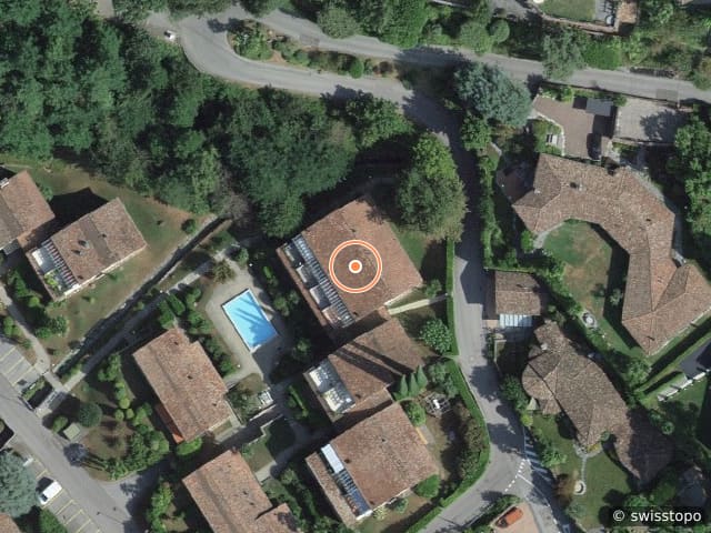 Luftbild Strada da Ved 7, m²