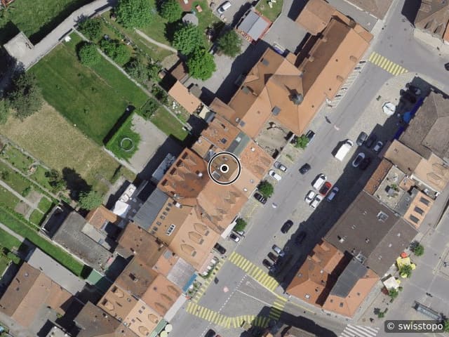 Luftbild Grand-Rue 42, Romont