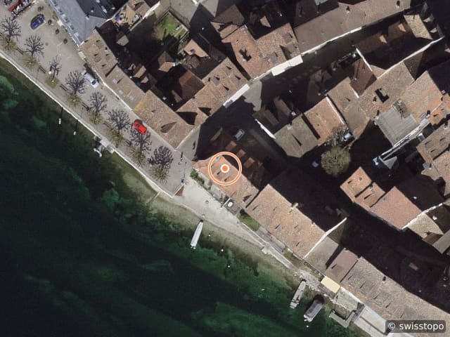 Luftbild Bärengass 11, Stein am Rhein