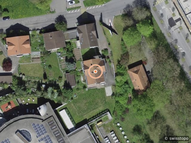 Luftbild der Lage – Schiessplatzweg 10, 3072 Ostermundigen