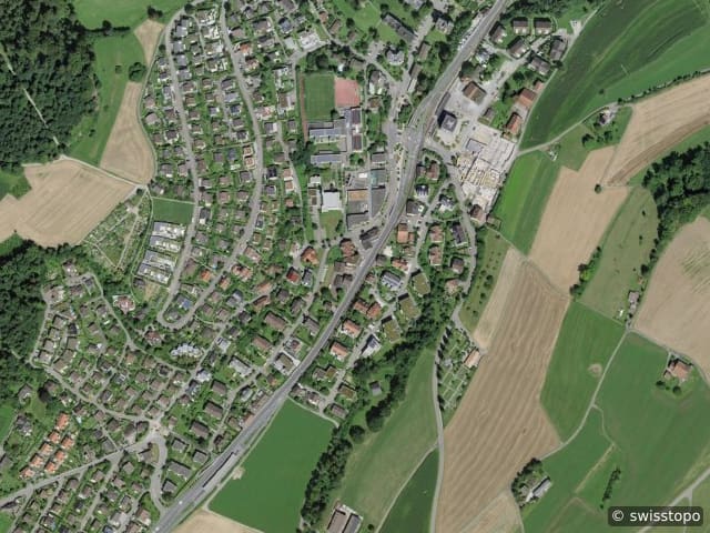 Luftbild Buechholzstrasse 217, Rudolfstetten
