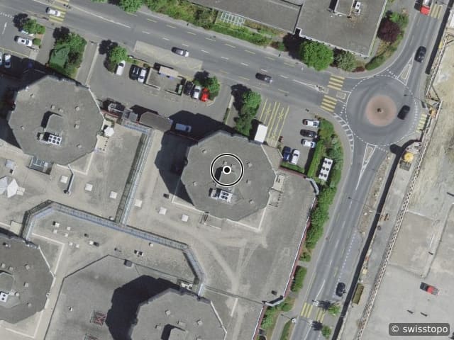Luftbild Chemin du Croset 1, Ecublens VD
